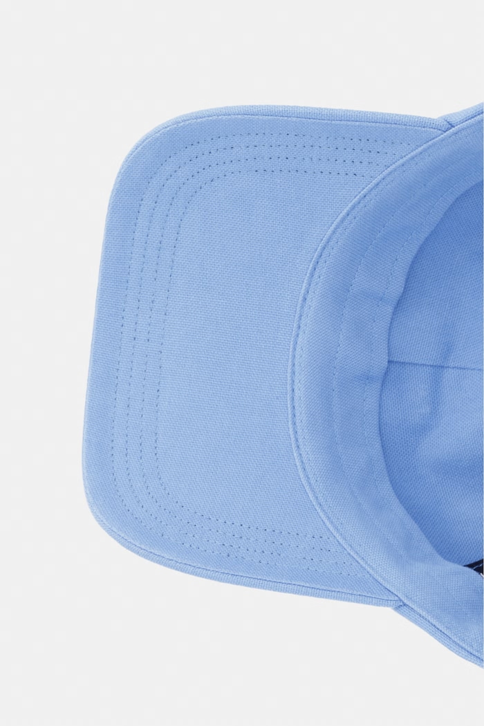 Tommy Jeans čiapka so šiltom dámska bavlnená modrá AW0AW18360