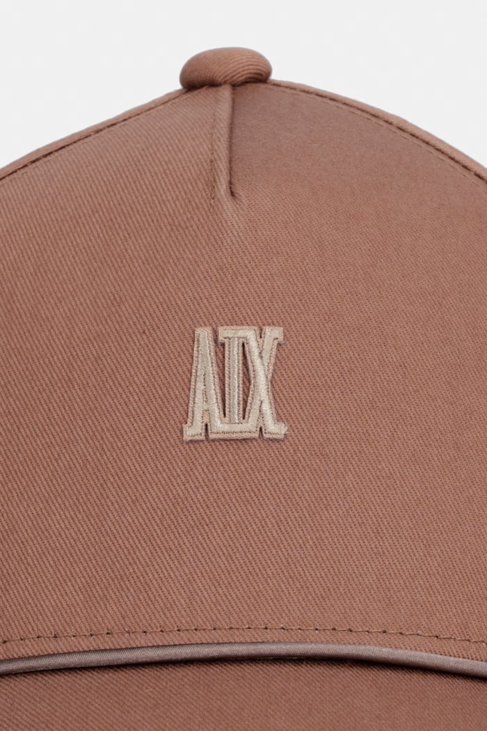 Bavlnená šiltovka Armani Exchange XW002373.AF15502 hnedá SS26