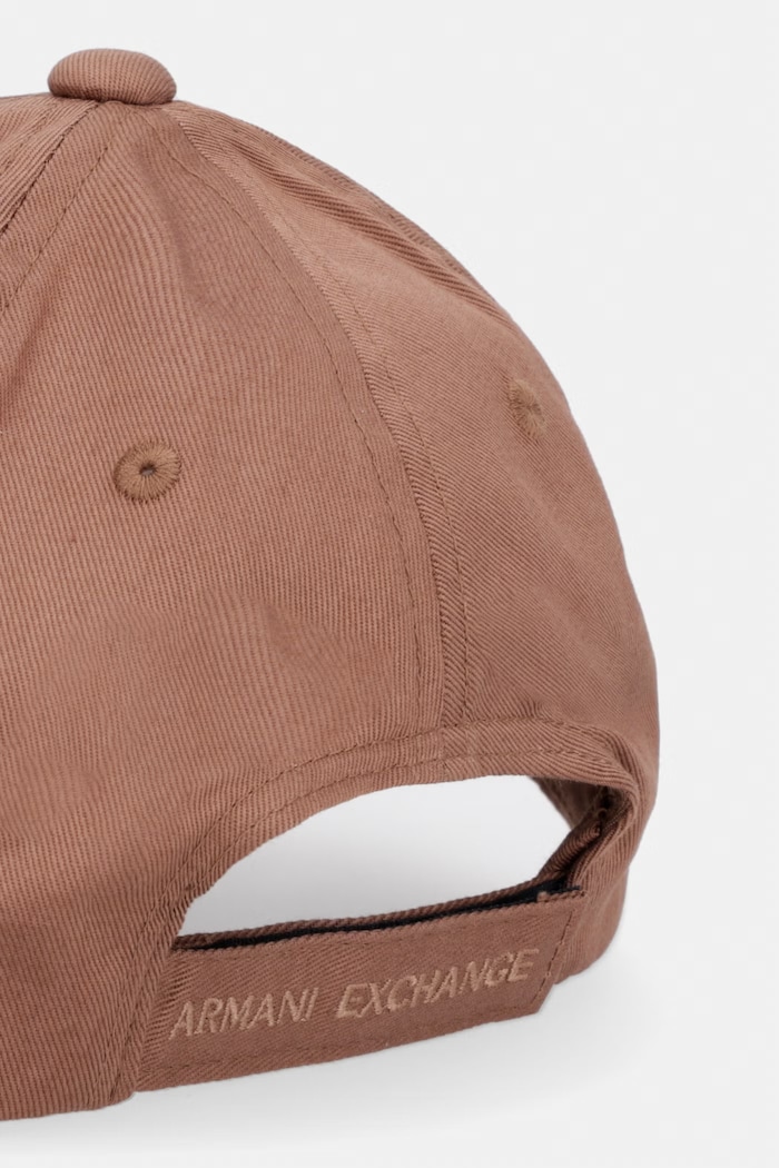 Doplnky Bavlnená šiltovka Armani Exchange XW002373.AF15502 hnedá