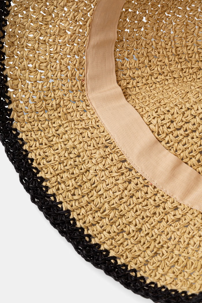 HUGO kapelusz bucket damski Calantha-RA beżowy 50561333