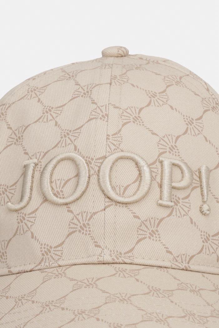Bavlnená šiltovka Joop! 30102781 béžová SS26