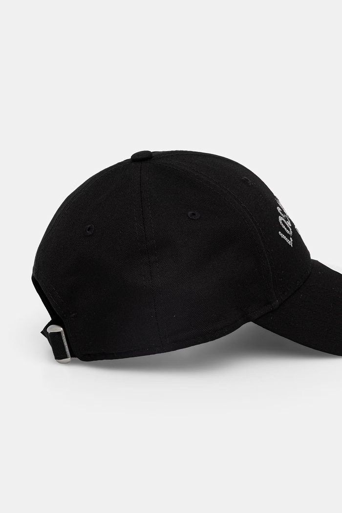 Αξεσουάρ Βαμβακερό καπέλο του μπέιζμπολ New Era SEQUIN WORDMARK 9FORTY® 60771754 μαύρο
