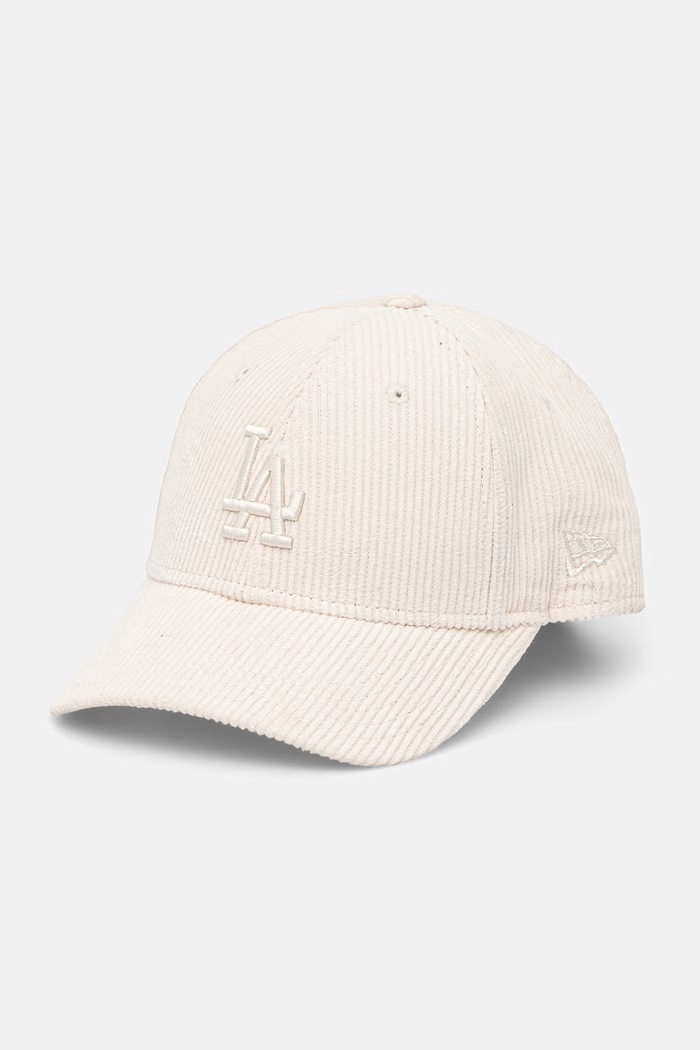 New Era șapcă PASTEL CORD 9FORTY® MC bumbac bej 60771745