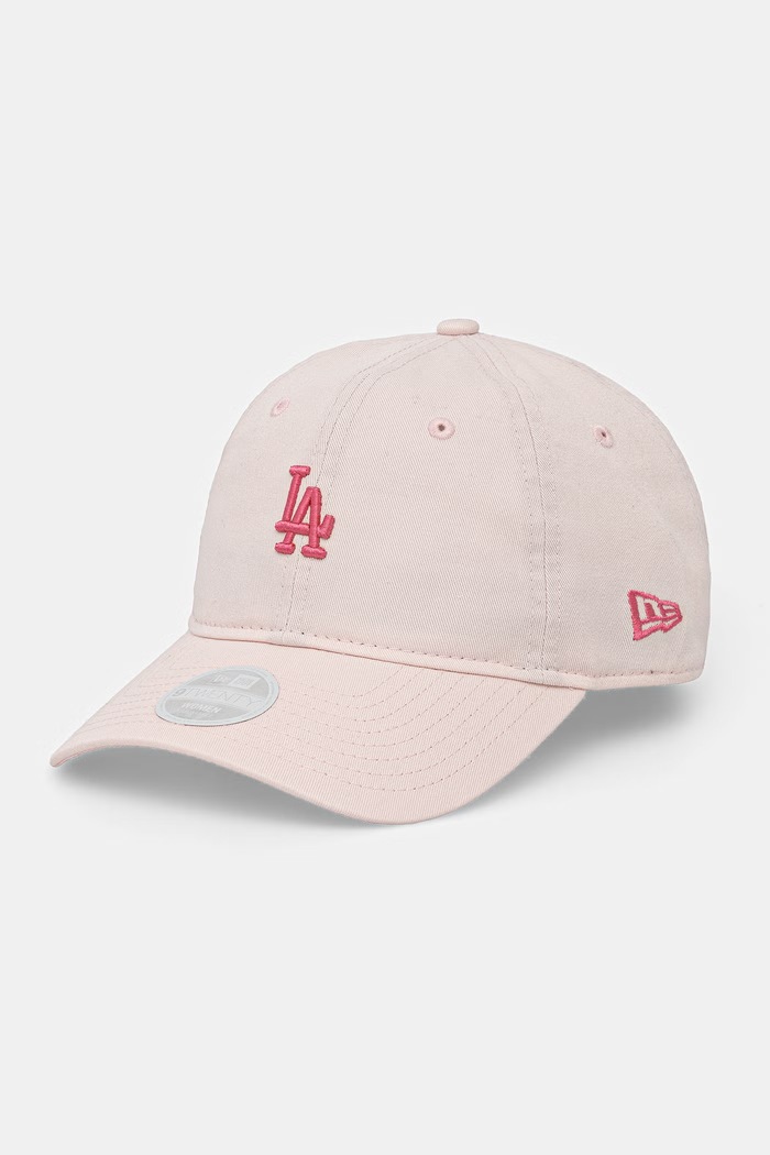 Καπέλο New Era WASHED MINI 9TWENTY® απλικέ ροζ 60771747