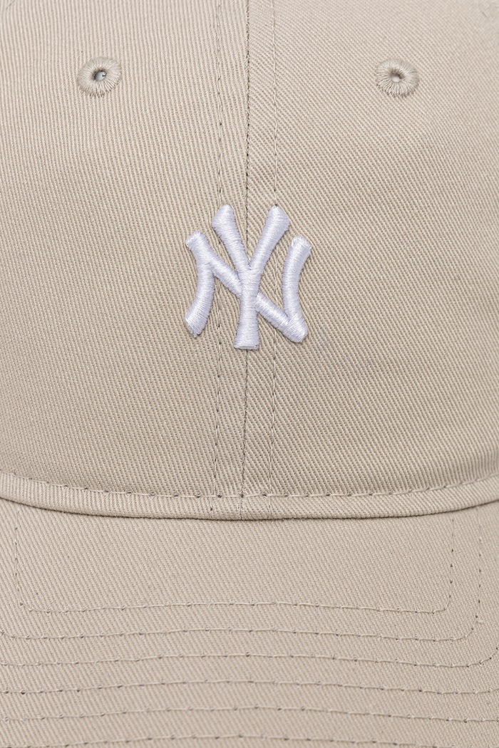 Αξεσουάρ Βαμβακερό καπέλο του μπέιζμπολ New Era WASHED MINI 9TWENTY® 60771749 μπεζ