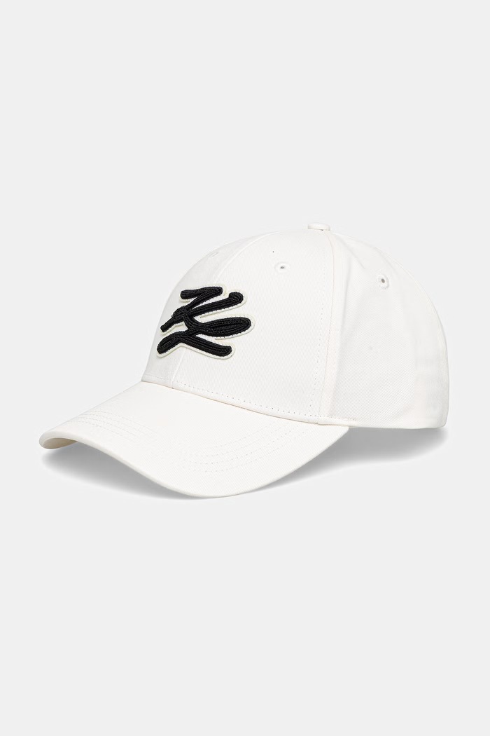 Karl Lagerfeld кепка для женщин хлопковая K/AUTOGRAPH бежевый B2W33019