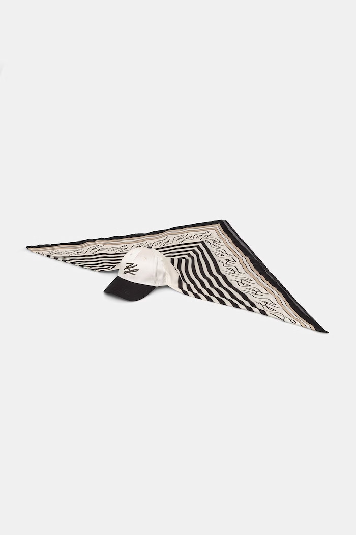 Karl Lagerfeld șapcă pentru femei K/AUTOGRAPH B2W33020 bej SS26