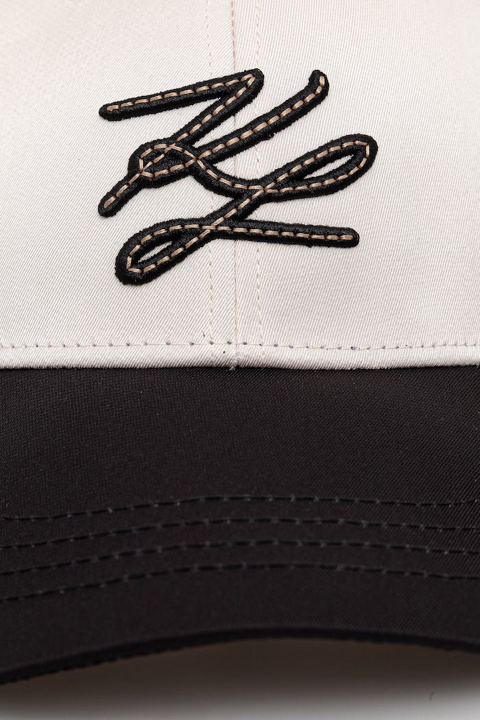 Karl Lagerfeld șapcă pentru femei K/AUTOGRAPH B2W33020 bej