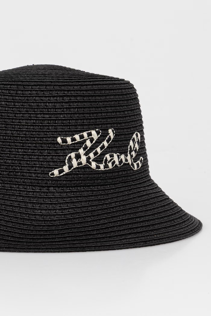 Accesorii Karl Lagerfeld pălărie pentru femei K/SIGNATURE B2W33026 negru