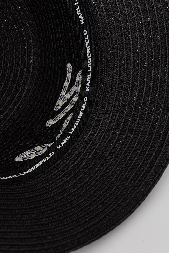 Karl Lagerfeld pălărie pentru femei K/SIGNATURE B2W33026 negru