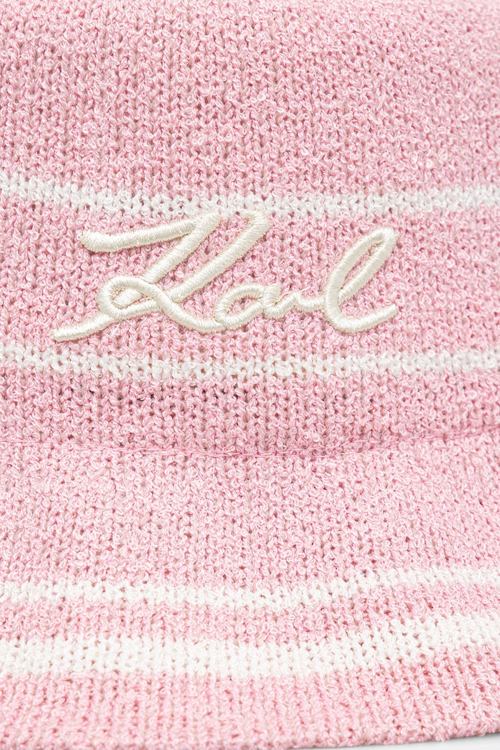 Karl Lagerfeld pălărie pentru femei K/SIGNATURE B2W46078 roz SS26