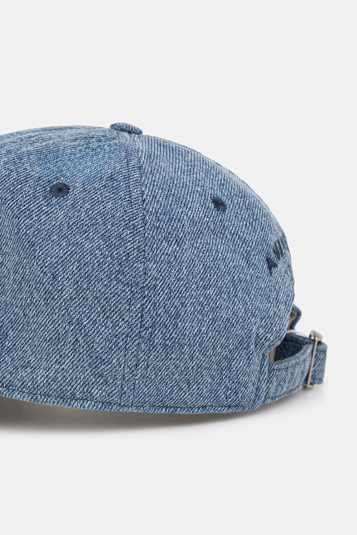 Doplňky Anine Bing Jeremy Baseball Cap baseballová čepice džínová dámská A.12.11407 modrá