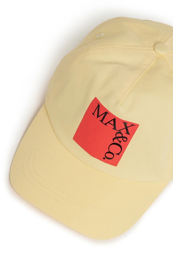 Dievča Detská bavlnená šiltovka MAX&Co. MAXF13F HAT MX0322.MX01L béžová