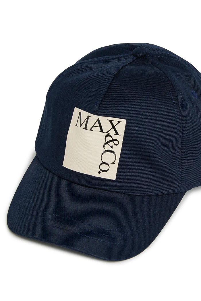 Dievča Detská bavlnená šiltovka MAX&Co. MAXF13F HAT MX0322.MX01L tmavomodrá