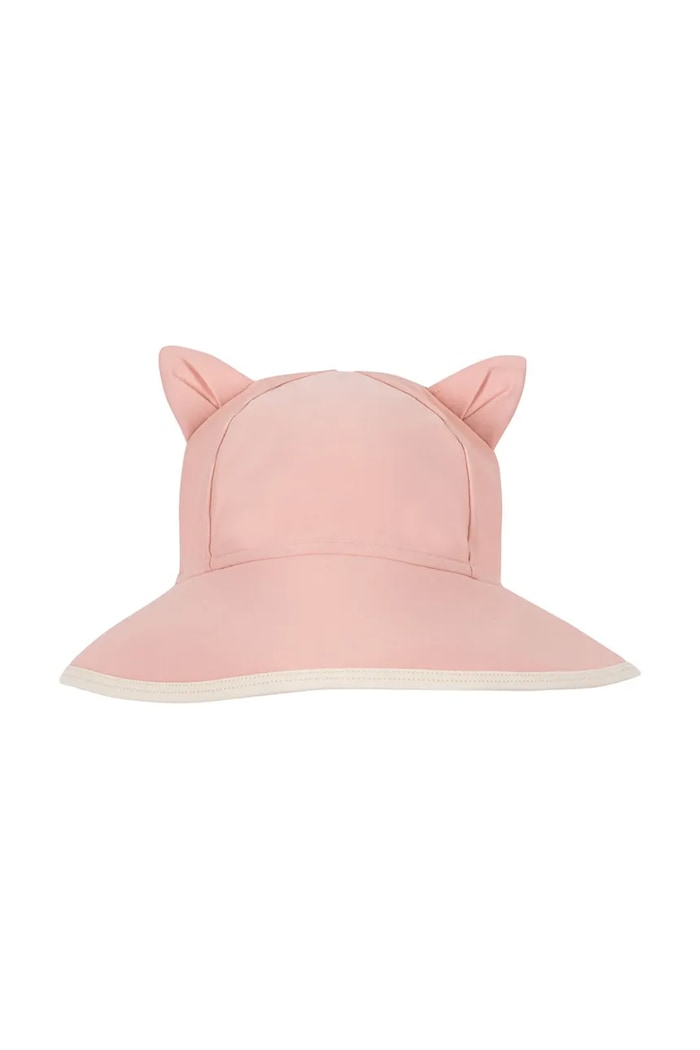Dziewczynka Konges Sløjd kapelusz dziecięcy KITTY SWIM HAT GRS KS104920.PPY2 różowy