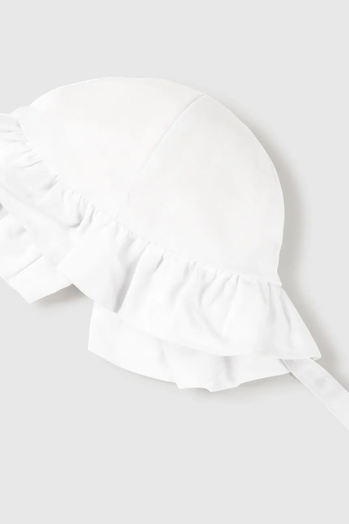Mayoral Newborn palarie copii 9070.2R.Newborn.PPY2 alb SS26