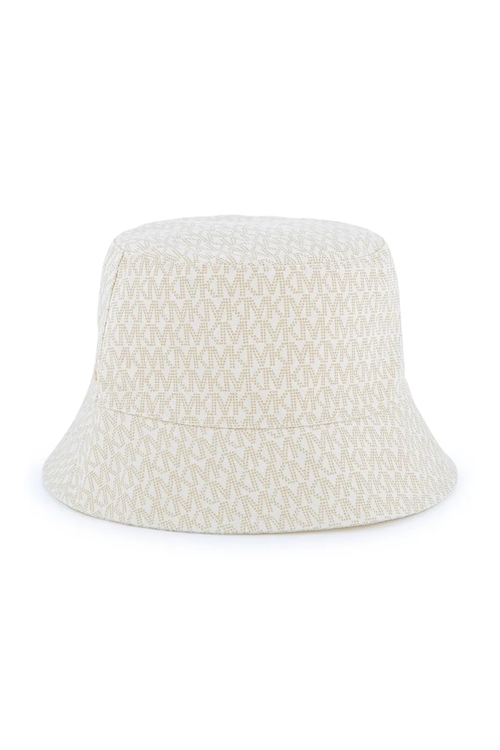 Detský bavlnený klobúk Michael Kors R30629.50.56 béžová SS26