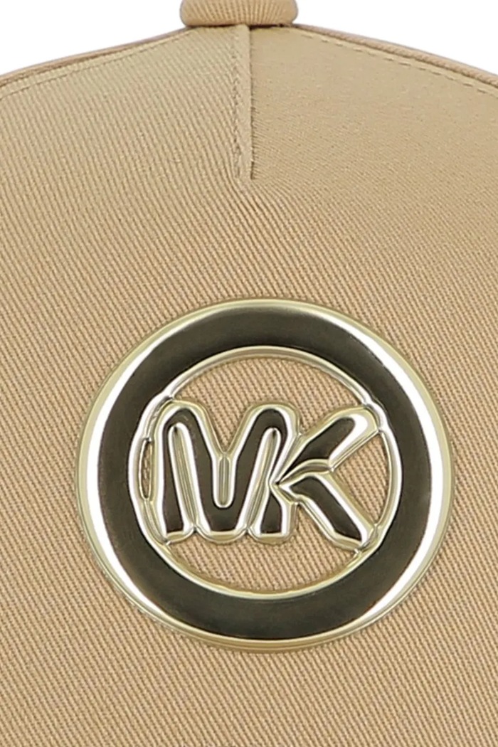 Bavlnená šiltovka Michael Kors hnedá R30626.50.56