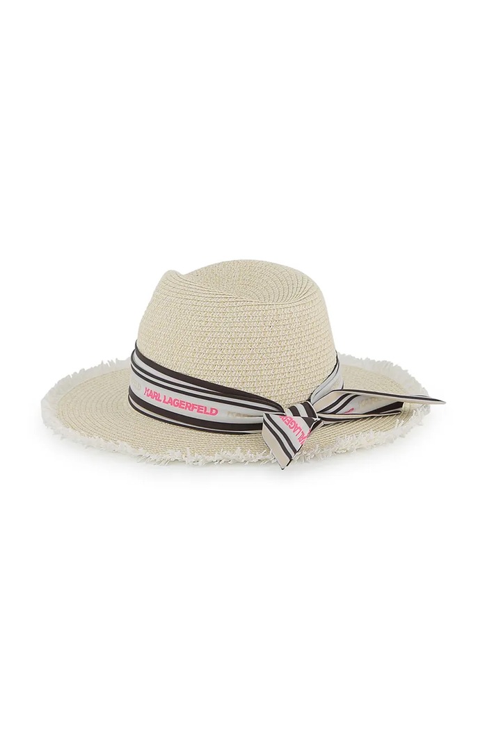 Karl Lagerfeld kapelusz dziecięcy Z31199.52.56 beżowy SS26
