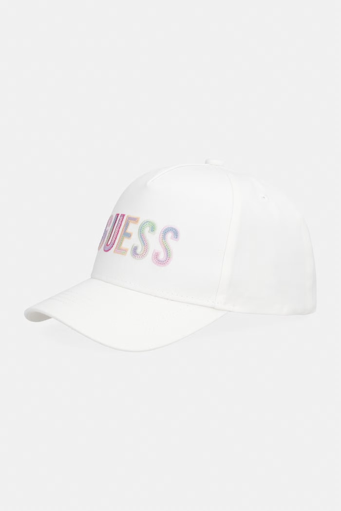 Guess čiapka so šiltom detská bavlnená béžová J6GZ07.WO08O.PPY2.M