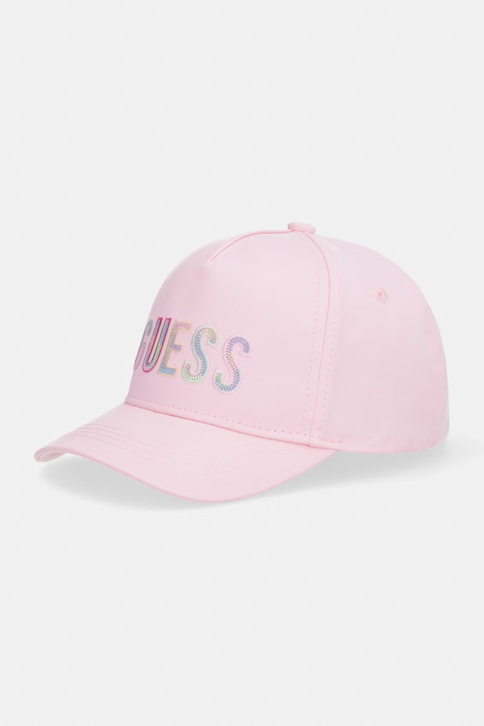 Guess șapcă pentru copii, din bumbac roz J6GZ07.WO08O.PPY2.M