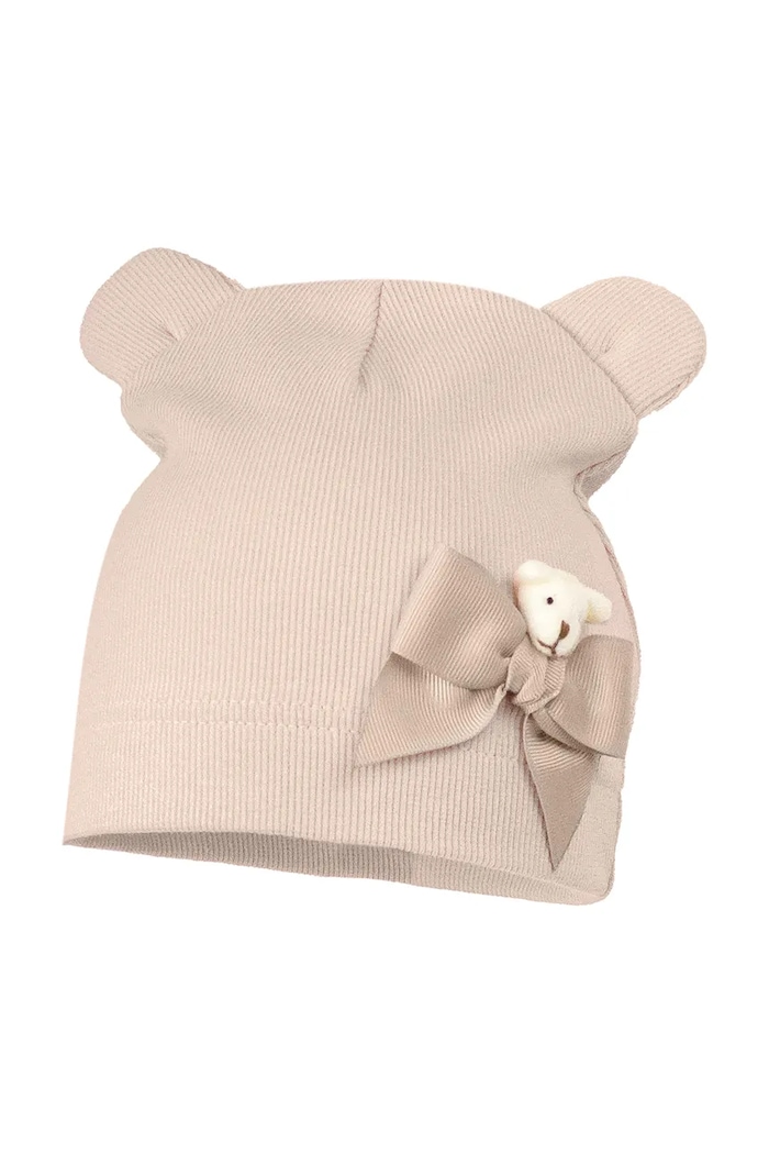 Jamiks čiapka beanie detská PELUNA PELUNA.Nak.glo.JWI112.G béžová SS26