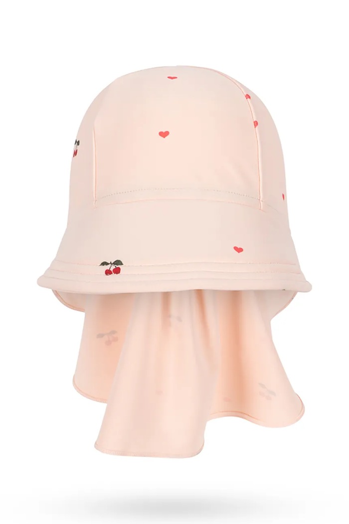 Konges Sløjd siltes sapka gyerek MERLE FRILL SUN HAT GRS KS103351.PPY2 rózsaszín SS26