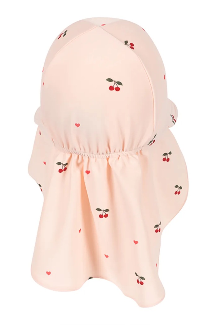 Lány Konges Sløjd siltes sapka gyerek MERLE FRILL SUN HAT GRS KS103351.PPY2 rózsaszín