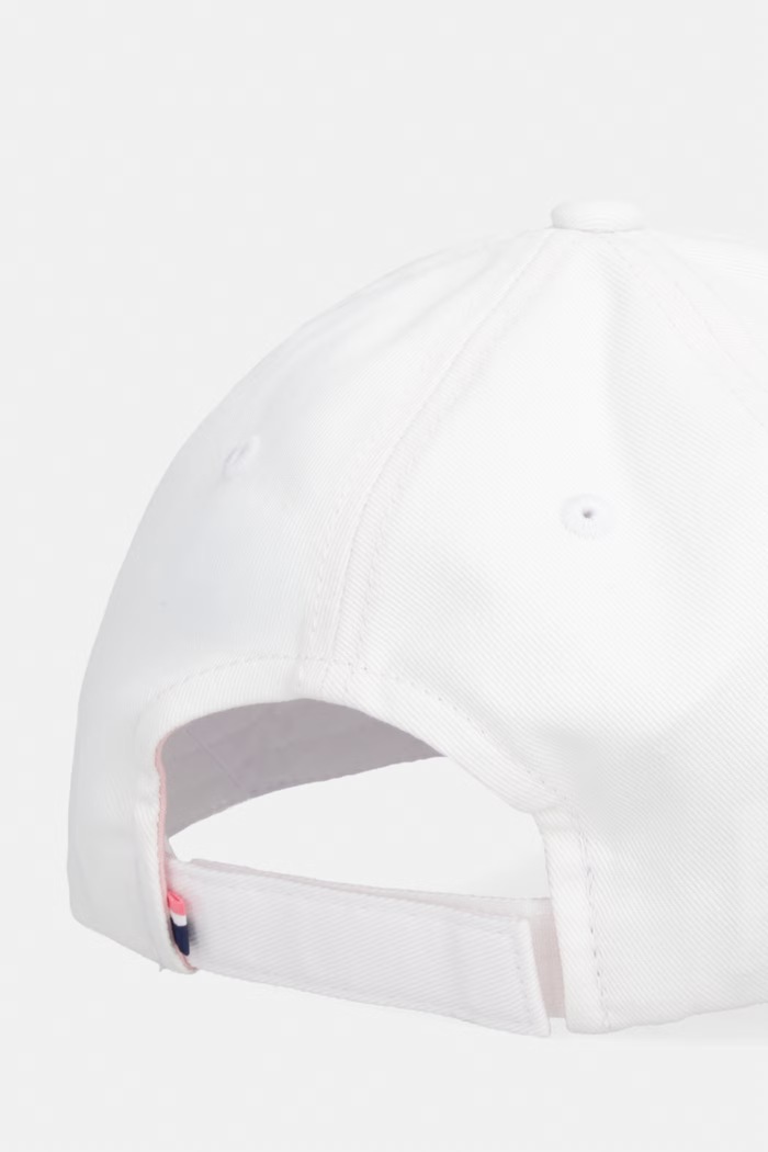 Dziewczynka U.S. Polo Assn. czapka z daszkiem dziecięca bawełniana USG0321 biały