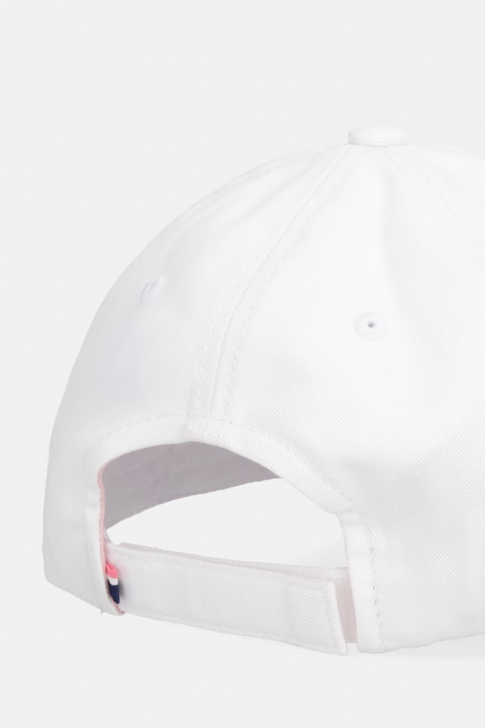 Dziewczynka U.S. Polo Assn. czapka z daszkiem dziecięca bawełniana USG0321 biały