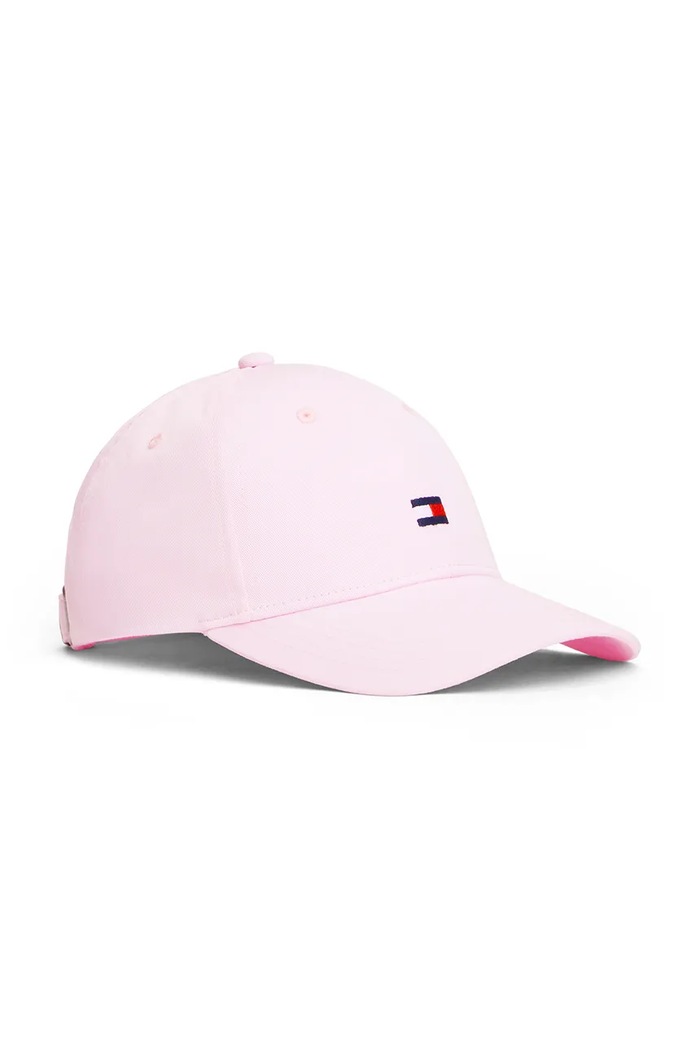 Tommy Hilfiger čiapka so šiltom detská bavlnená KA0KA00025.PPY2 ružová SS26