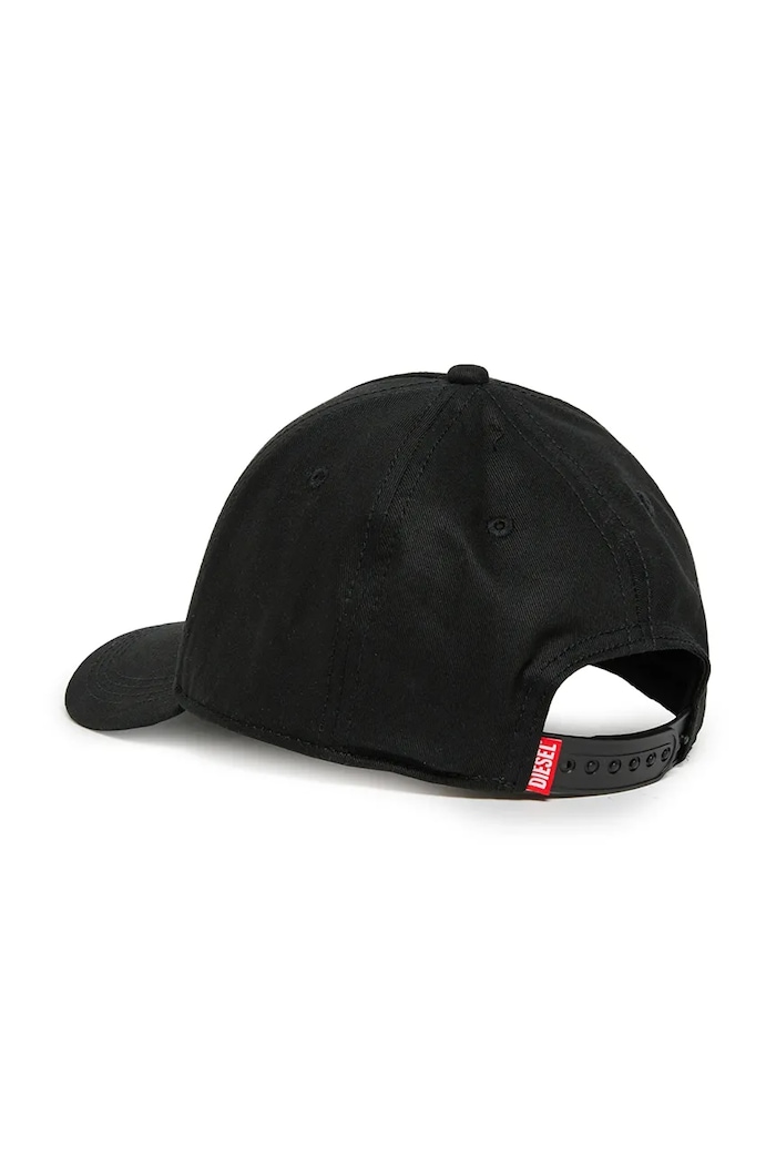 Diesel gyerek pamut baseball sapka FEPSIT HAT J02707.KXA77 fekete SS26