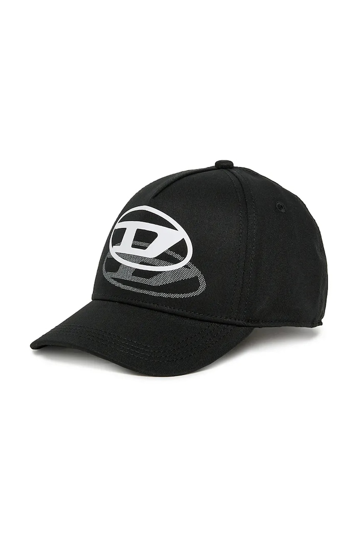 Diesel gyerek pamut baseball sapka FUPIR HAT nyomtatásos fekete J02708.KXA77
