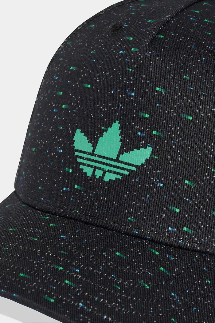 adidas Originals șapcă din bumbac pentru copii MINECRAFT negru KE4811