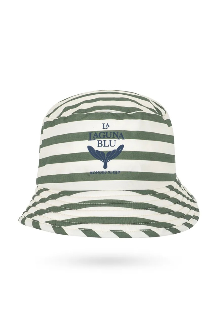 Konges Sløjd kapelusz dziecięcy ASNOU BUCKET HAT GRS KS104637.PPY2 zielony SS26