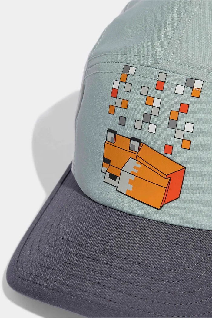 adidas Performance șapcă de baseball pentru copii Minecraft turcoaz KA9883