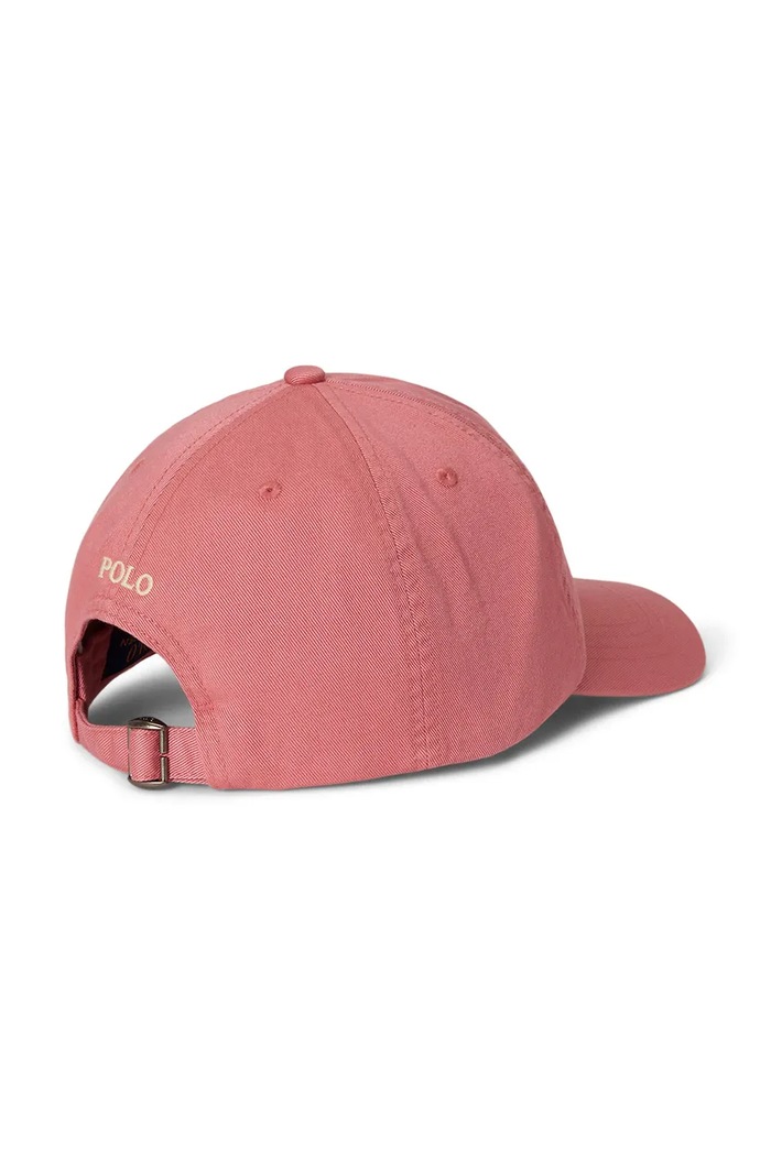 Polo Ralph Lauren gyerek pamut baseball sapka 323785653509 rózsaszín SS26