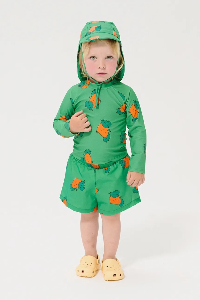 Otroški klobuk Bobo Choses Tangerine zelena 126AH013