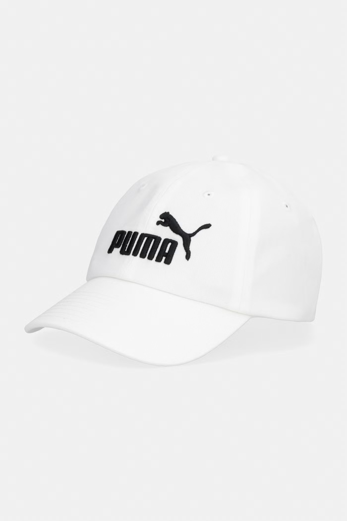 Puma șapcă de baseball pentru copii, din bumbac ESS NO.1 LOGO alb 26853