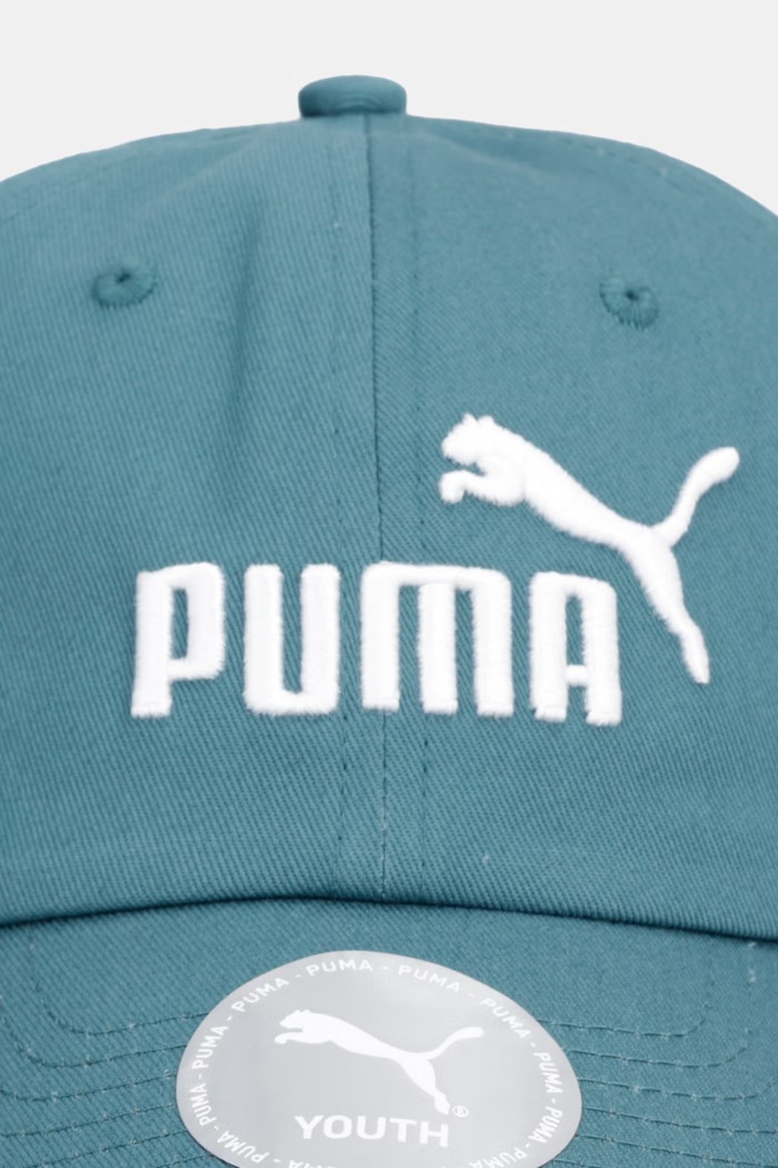 Puma șapcă de baseball pentru copii, din bumbac ESS NO.1 LOGO 26853 turcoaz SS26