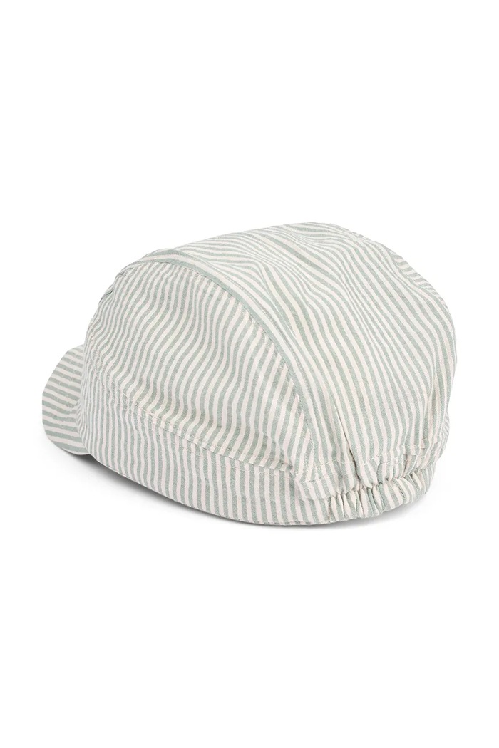 Detská bavlnená šiltovka Liewood Theon Soft Seersucker Cap LW20621.PPY2 modrá SS26