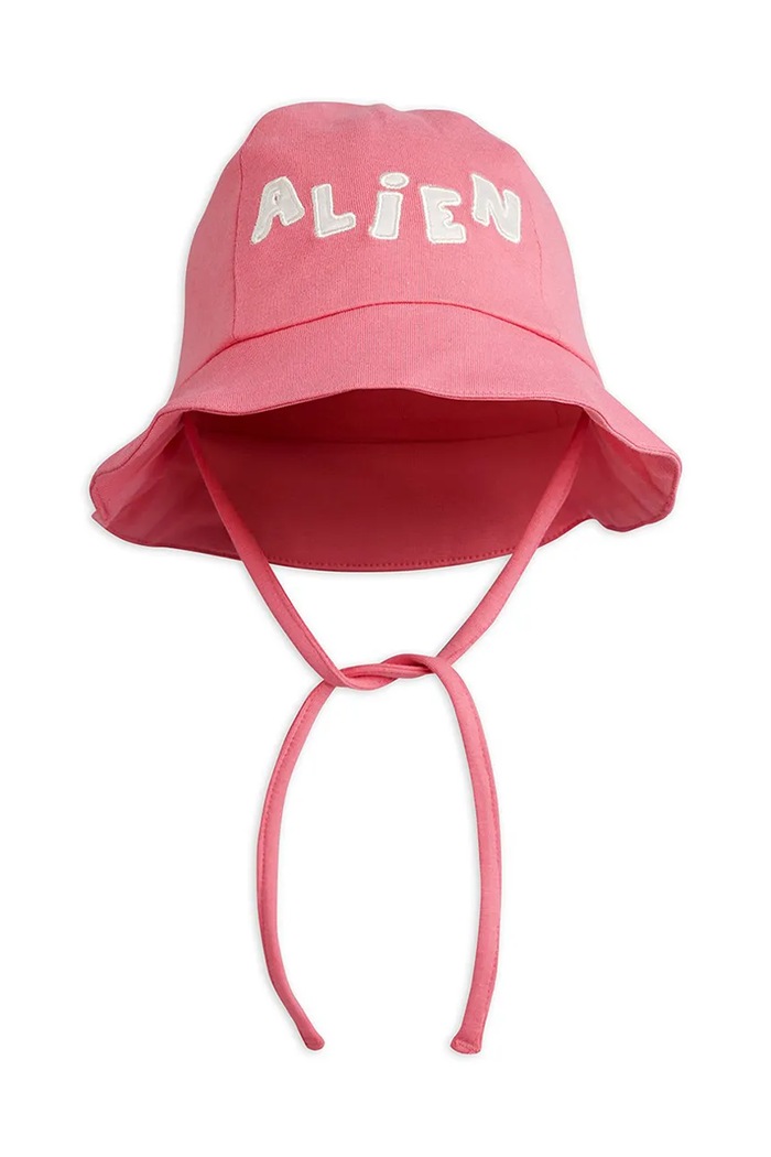 Detský klobúk Mini Rodini Alien Planet friendly ružová 26265101