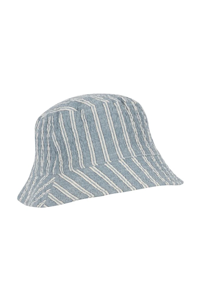 Konges Sløjd kapelusz dziecięcy bawełniany ELLIOT BUCKET HAT GOTS niebieski KS104777.PPY2