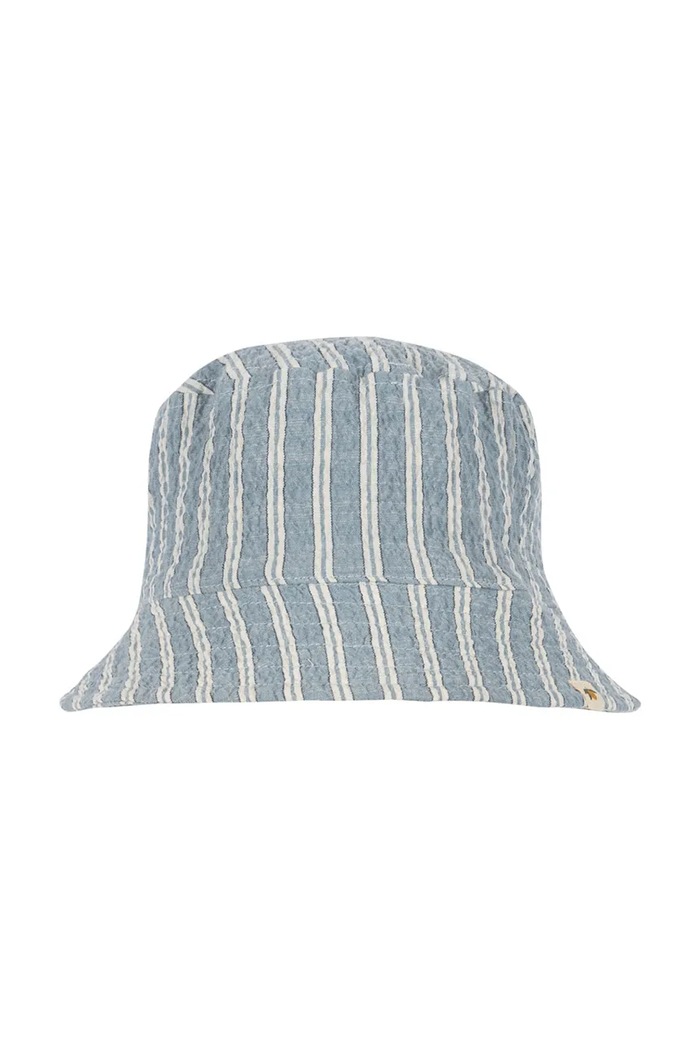 Konges Sløjd kapelusz dziecięcy bawełniany ELLIOT BUCKET HAT GOTS KS104777.PPY2 niebieski SS26