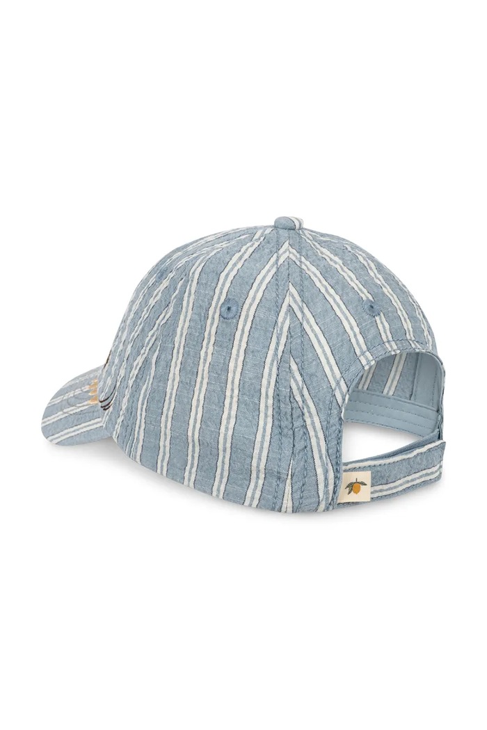 Konges Sløjd detská bavlnená šiltovka ELLIOT SHARK CAP GOTS modrá KS104780.PPY2