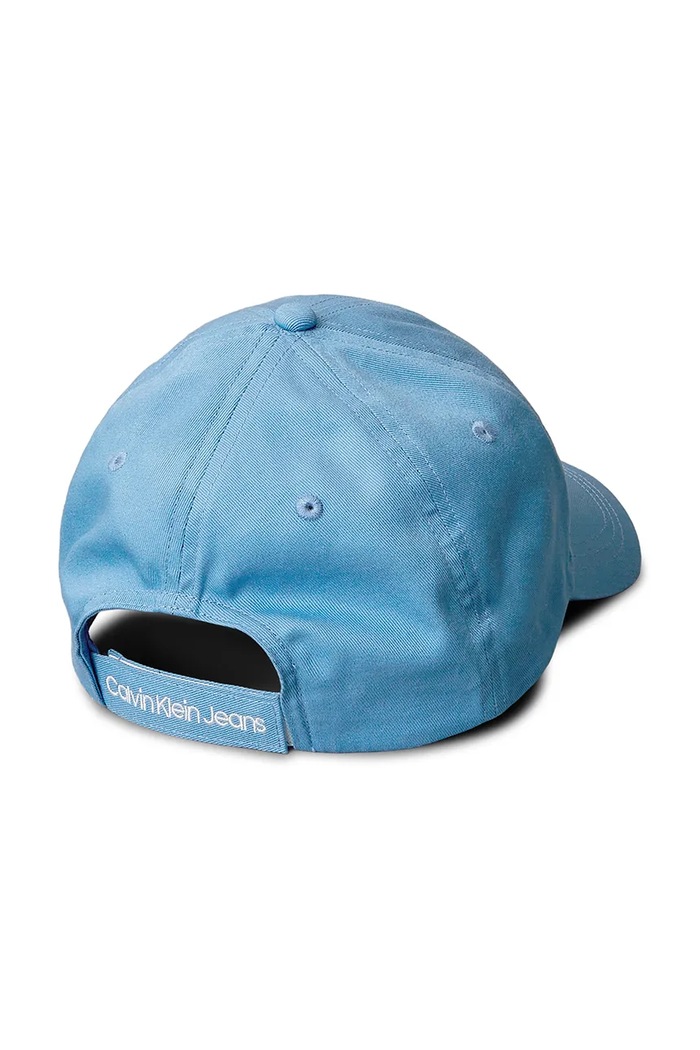Calvin Klein Jeans čiapka so šiltom detská IU0IU00150.PPY2 modrá SS26
