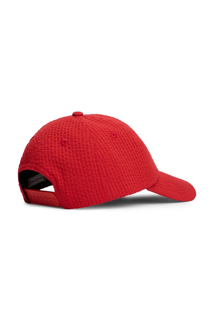 Chlapec Tommy Hilfiger čiapka so šiltom detská KA0KA00049.PPY2 červená