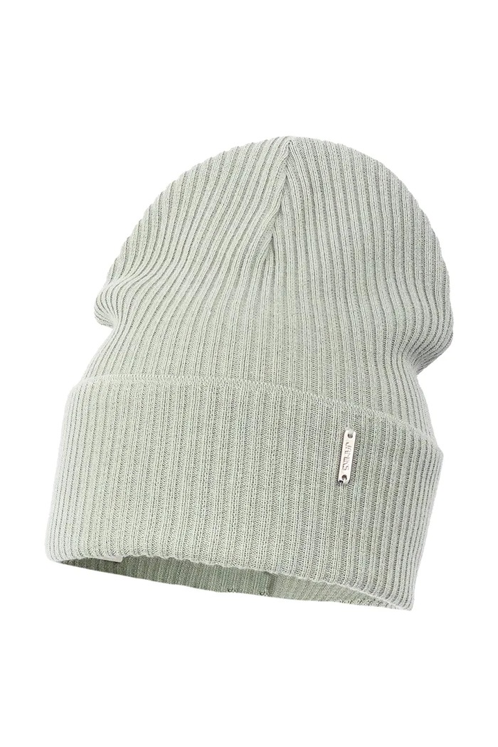 Jamiks čiapka beanie detská bavlnená THOMAS zelená THOMAS.Nak.glo.JWI007.K