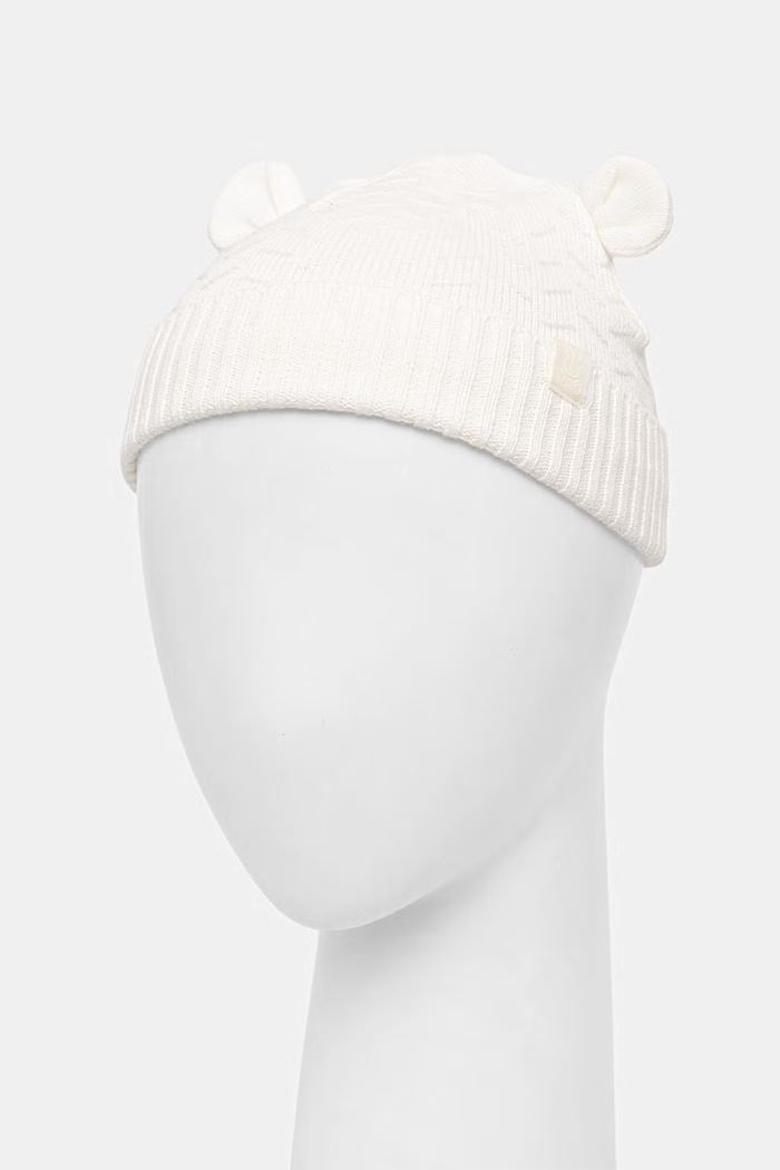 Chlapec Detská bavlnená čiapka United Colors of Benetton 60L4AA013.W.Stagionale béžová