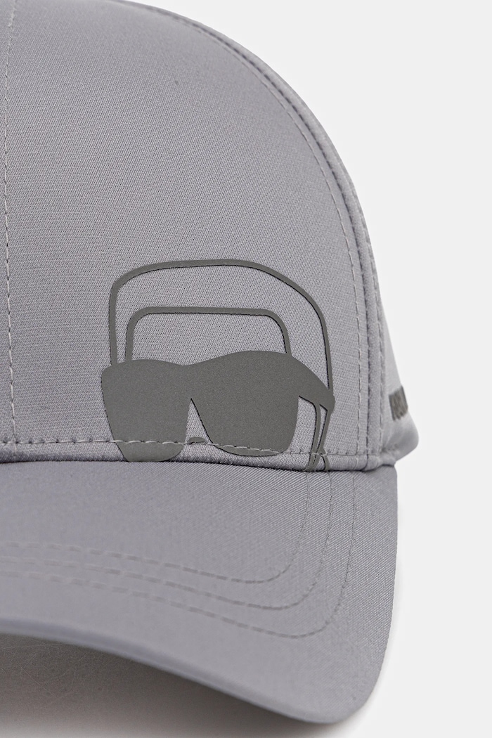 Kšiltovka Karl Lagerfeld 561124.805611 šedá SS26